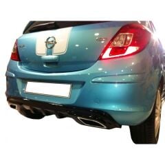 Opel Corsa D 2007 - 15 Custom Uyumlu  Difüzör Plastik Boyasız
