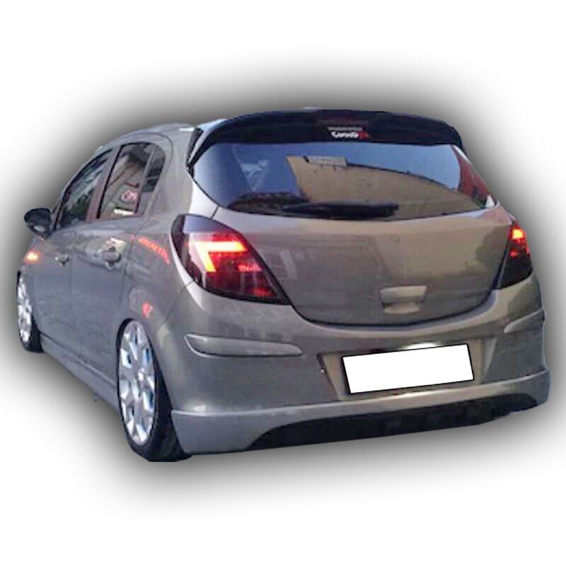 Opel Corsa D 2007 - 15 Opc Line Uyumlu Yedek Parça Difüzör Plastik Boyasız