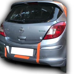 Opel Corsa D 2007 - 15 Opc Line Uyumlu Difüzör Plastik Boyasız