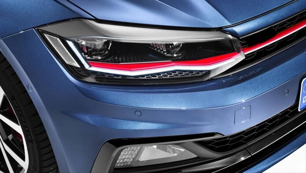 Volkswagen Polo 2019+ Gti Uyumlu  Görünüm (Kırmızı) Full Led Far