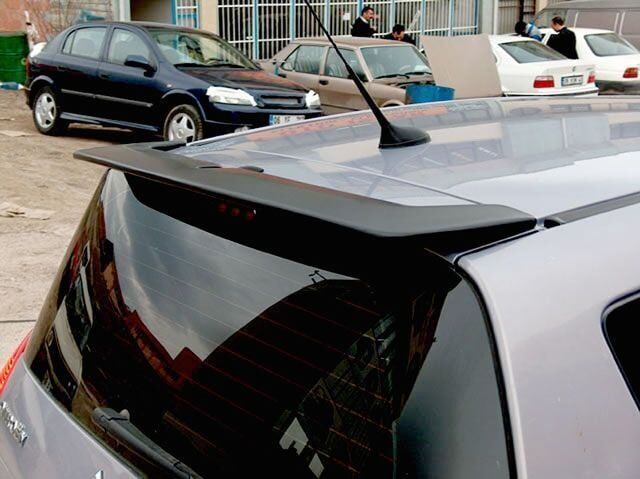 Citroen C2 Uyumlu Yedek Parça  Spoiler Boyalı Fiber