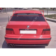 BMW E36 Sedan Uyumlu Yedek Parça Cam Üstü Spoiler