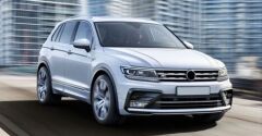 Tiguan 2016-2021 İçin Uyumlu R-Line Body Kit (Ön Tampon-Panjur-Difüzör- Spoiler)