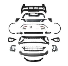 2019-2021 T-Roc Uyumlu Yedek Parça Makyajlı Görünüm 2022+ R Body Kit(Egzoz Dahil)