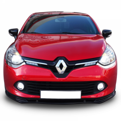 Renault Clio 4 2012 - 2016 Uyumlu Yedek Parça Ön Lip Plastik Boyasız