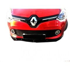 Renault Clio 4 2012 - 2016 Uyumlu Yedek Parça Ön Lip Plastik Boyasız