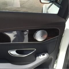 Mercedes W205 C Serisi 2015+ İçin Uyumlu Yedek Parça Burmester Hoparlör Yuvarlak 4 Parça