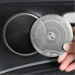 Mercedes W205 C Serisi 2015+ İçin Uyumlu Yedek Parça Burmester Hoparlör Yuvarlak 4 Parça