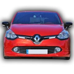 Renault Clio 4 2012 - 2016 Uyumlu Yedek Parça Rieger Ön Ek Plastik Boyasız