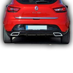 Renault Clio 4 2012 - 2019 Uyumlu Yedek Parça Difüzör Plastik Boyasız
