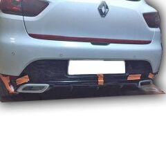 Renault Clio 4 2012 - 2019 Uyumlu Yedek Parça Difüzör Plastik Boyasız
