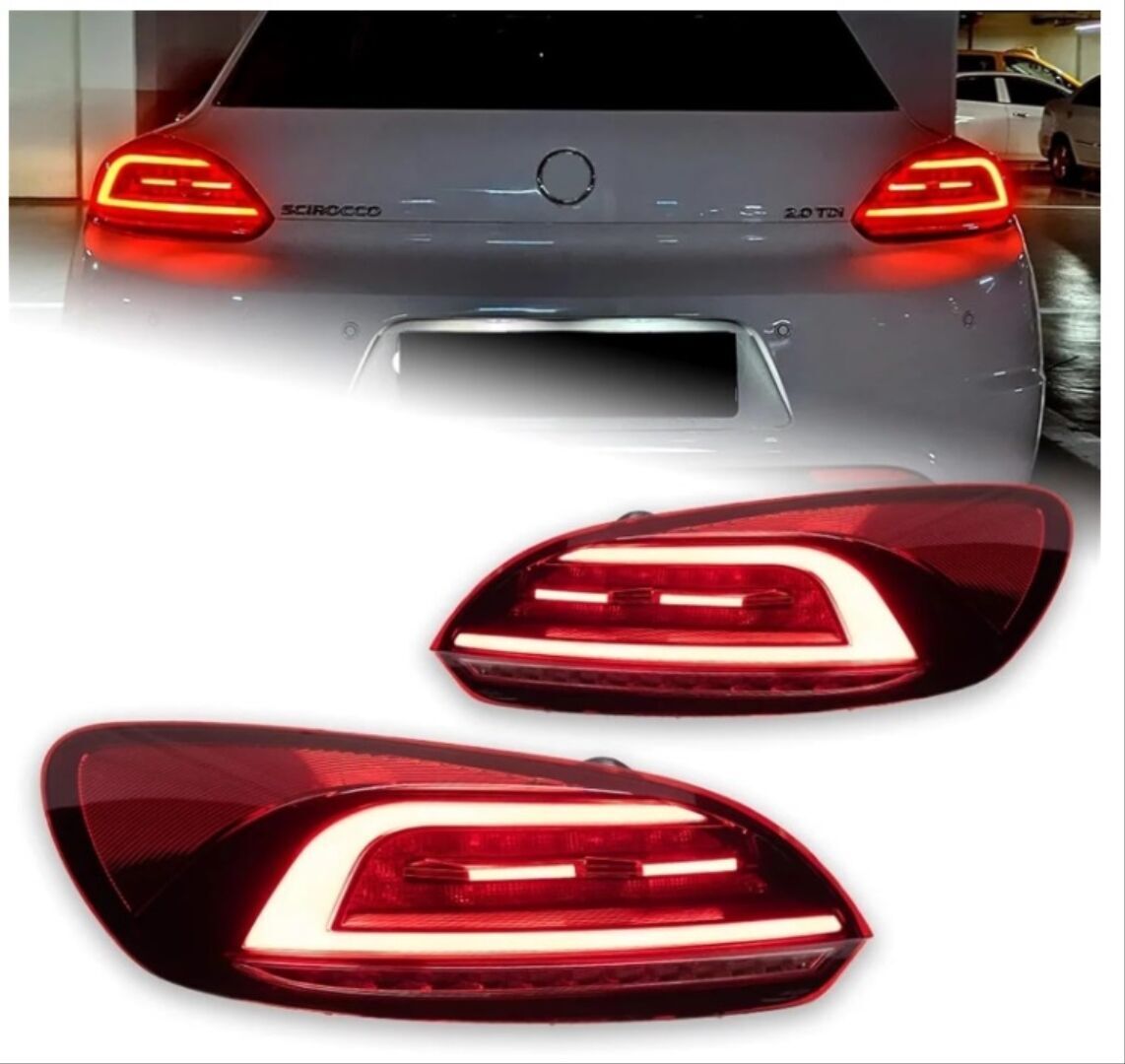 Scirocco 2009-2014 Uyumlu  Led Stop (Haloen Stoplu Araçlar İçin)