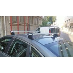 Ford Courier Uyumlu 2014- Ara Atkı + Port Bagaj 250 Lt Siyah
