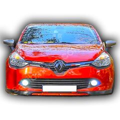 Renault Clio 4 2016 - 2019 Uyumlu Yedek Parça Sport Ön Ek Plastik Boyasız