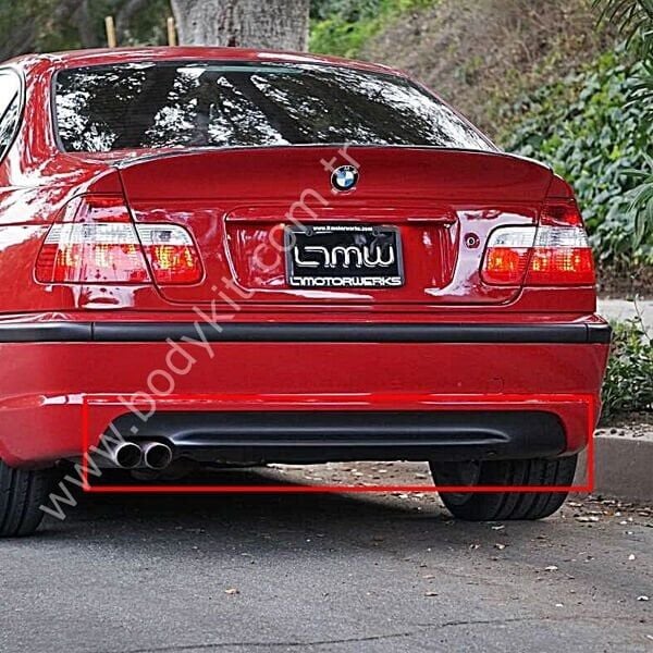 BMW E46 Uyumlu Yedek Parça Difüzör (M Tampon Uyumlu)