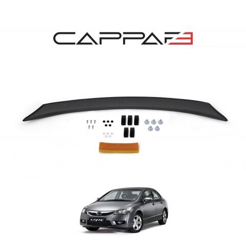 Honda Civic 2006-2012 Yıl Aralığı Uyumlu Kaput Rüzgarlık 3mm