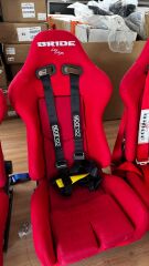 Sparco Yarış Kemeri Siyah Orjinal Kemer Tokalı