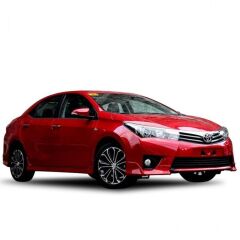 Toyota Corolla 2007-2011 Uyumlu Yedek Parça Yan Marşpiyel (Plastik)
