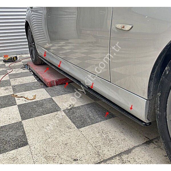 BMW E90 Uyumlu Marşpiyel - Plastik