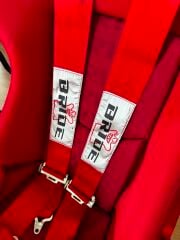 Bride Yarış Kemeri Kırmızı Orlinal Yarış Tokalı