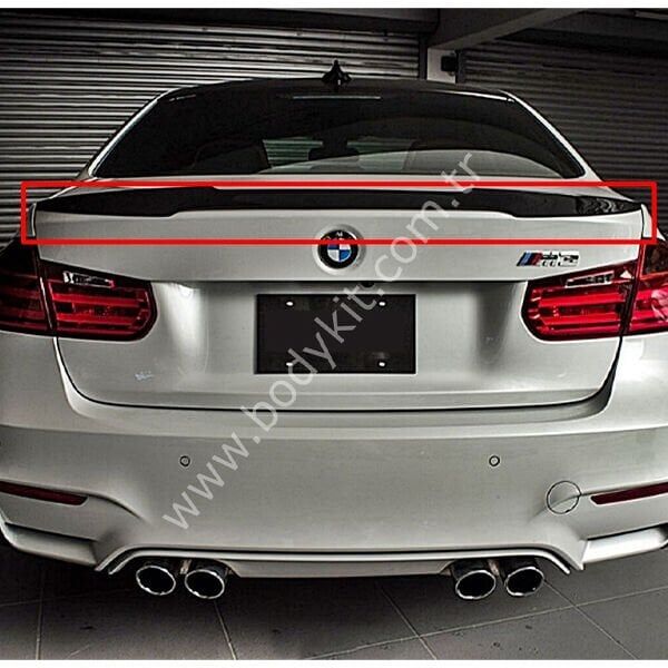 BMW F30 Uyumlu Yedek Parça M Sport Yarasa Spoiler