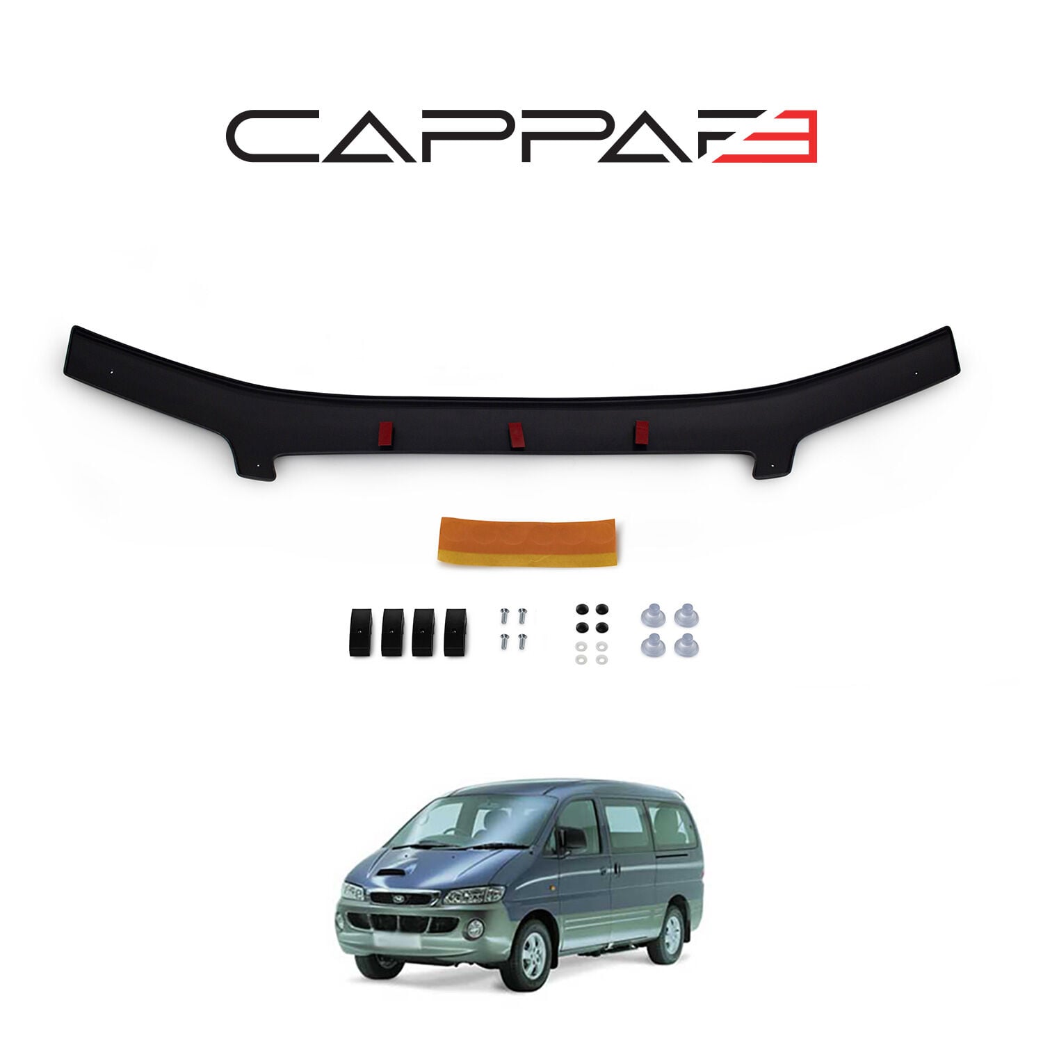 Hyundai Starex 2003-2008 Yıl Arası Kaput Rüzgarlık 3mm