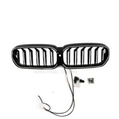 BMW G30 LCI M5 Beyaz LED'li Panjur Parlak Siyah