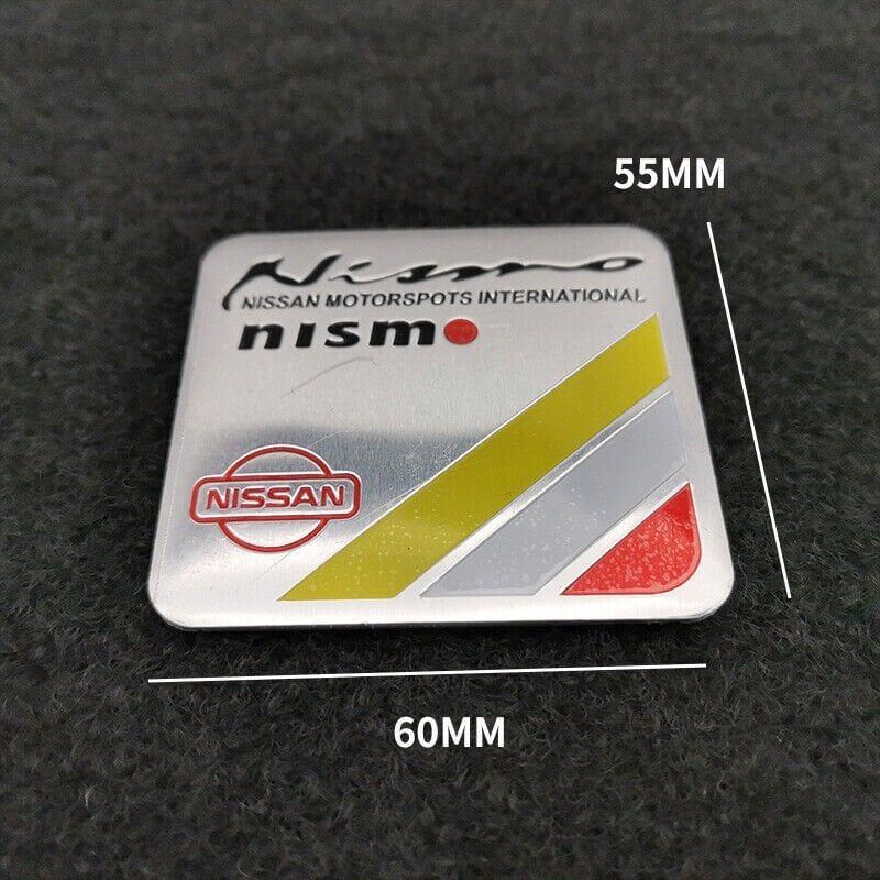 Nissan Nismo Uyumlu Kare Bagaj Logosu