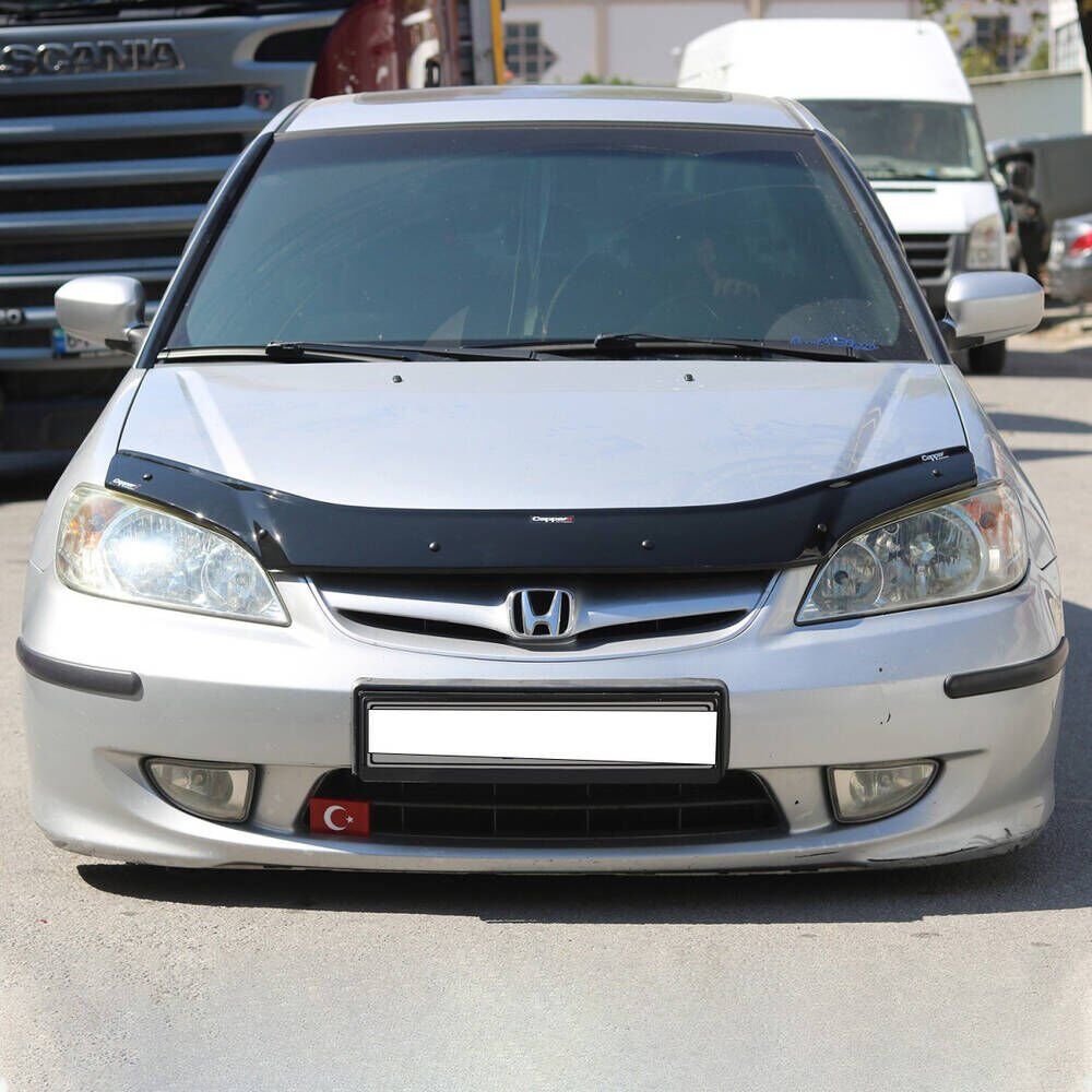 Honda Civic Uyumlu Ön Kaput Koruyucu Rüzgarlığı 2001-2006 Yılı Arası