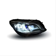 Mercedes W205 C Serisi Için Uyumlu Yedek Parça Multibeam Led Far (Led Farlı Model İçin)