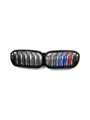 BMW G30 LCI M5 Panjur Parlak Siyah M Renkli