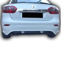 Renault Fluence Uyumlu Yedek Parça Arka Tampon Eki Boyasız