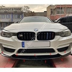 BMW F30 F80 Uyumlu Ön Lip (Çin Tampon Uyumlu)