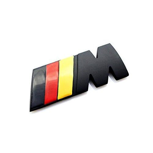 Bmw M Uyumlu Siyah Almanya Bagaj Logosu