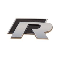 Volkswagen R Uyumlu Çamurluk ve Bagaj Logosu