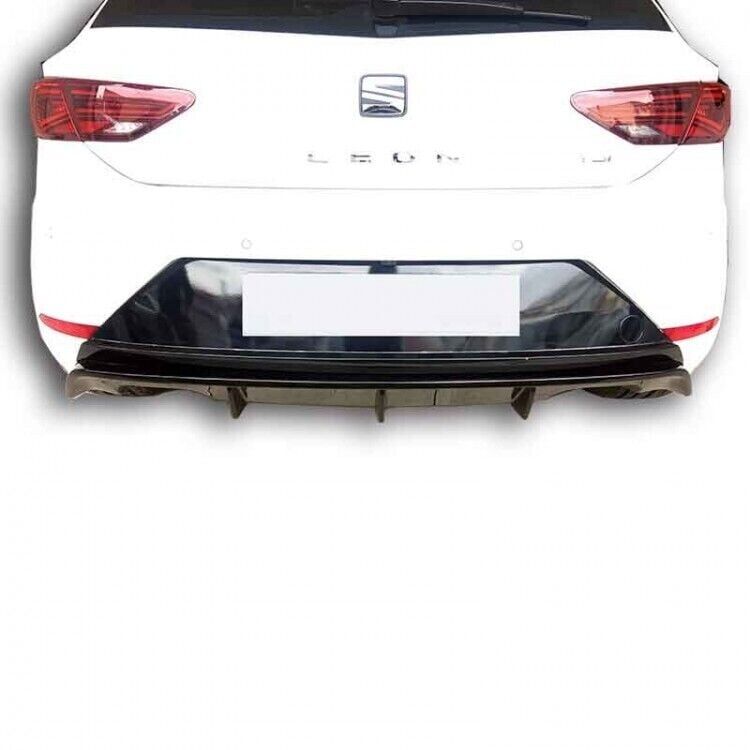 Seat Leon Xcellence 2017 - 20 Uyumlu Yedek Parça Difüzör (Çift Çıkış) PlastikBoyasız