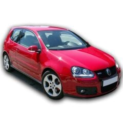 Volkswagen Golf 5 - 6 Uyumlu Yedek Parça Tek Kapı GTI Yan Marşpiyel (Plastik)