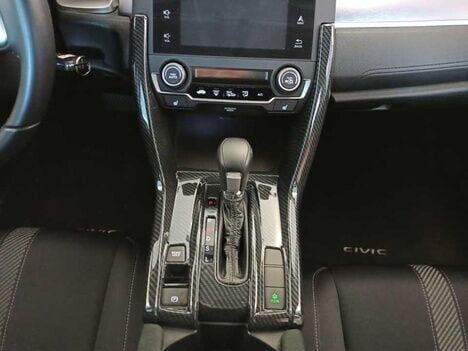 Honda Civic Fc5 Uyumlu  2016-2020 Yeni Stil Vites Konsol Full Kaplama Karbon