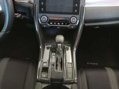 Honda Civic Fc5 Uyumlu  2016-2020 Yeni Stil Vites Konsol Full Kaplama Karbon