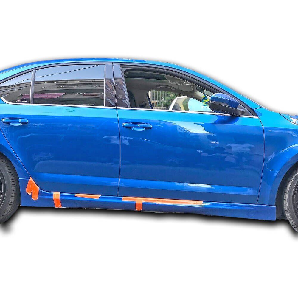 Skoda Octavia Mk3 2013-2017 Uyumlu Yedek Parça Marşpiyel Plastik Boyasız