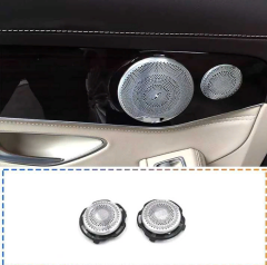 Mercedes W205 & W213 Uyumlu Yedek Parça Bürmester Kapı Tweeter Kapağı 2 Parça (geçme Model)