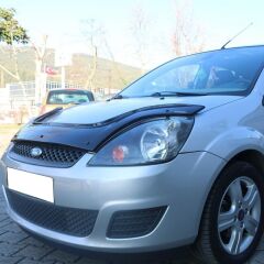 Ford Fiesta  Uyumlu 2002-2008 4mm ABS Ön Kaput Koruma Rüzgarlığı