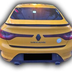 Renault Megane 4 Uyumlu Yedek Parça Yarasa Kanat Spoiler Boyasız