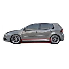 Volkswagen Golf 6 2009 - 12 Uyumlu Yedek Parça Gti Marşpiyel Plastik Boyasız