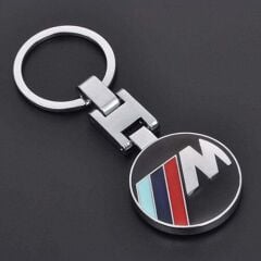 Bmw M Uyumlu Logolu Anahtarlık Siyah