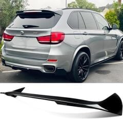 X5 F15 Cam Üstü Spoiler Parlak Siyah