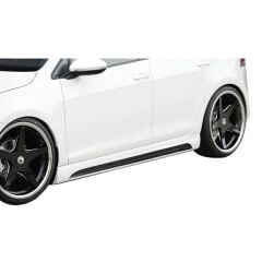 Volkswagen Golf 7 2012 - 20 Uyumlu Yedek Parça Rieger Marşpiyel Plastik Boyasız