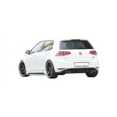 Volkswagen Golf 7 2012 - 20 Uyumlu Yedek Parça Rieger Marşpiyel Plastik Boyasız