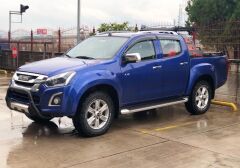 Isuzu Dmax Off Road Poliüretan Ön Koruma Ön Tampon Koruma Demiri Amazonplus Siyah AQM4WD