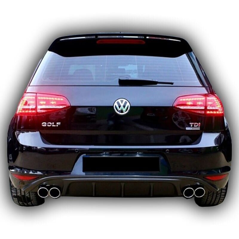 Volkswagen Golf 7 2012 - 2016 Uyumlu Yedek Parça Difüzör Plastik Boyasız